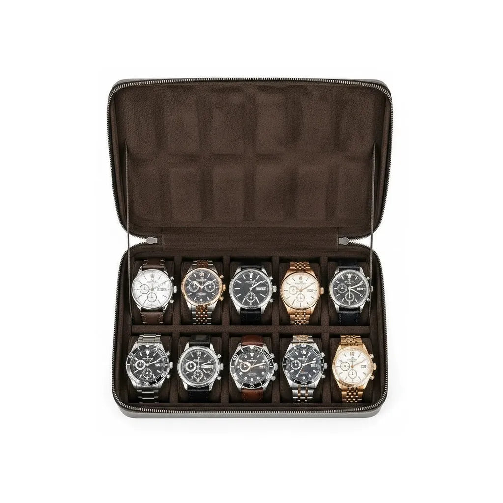 Boîte à Montres « Moka » – 12 Montres