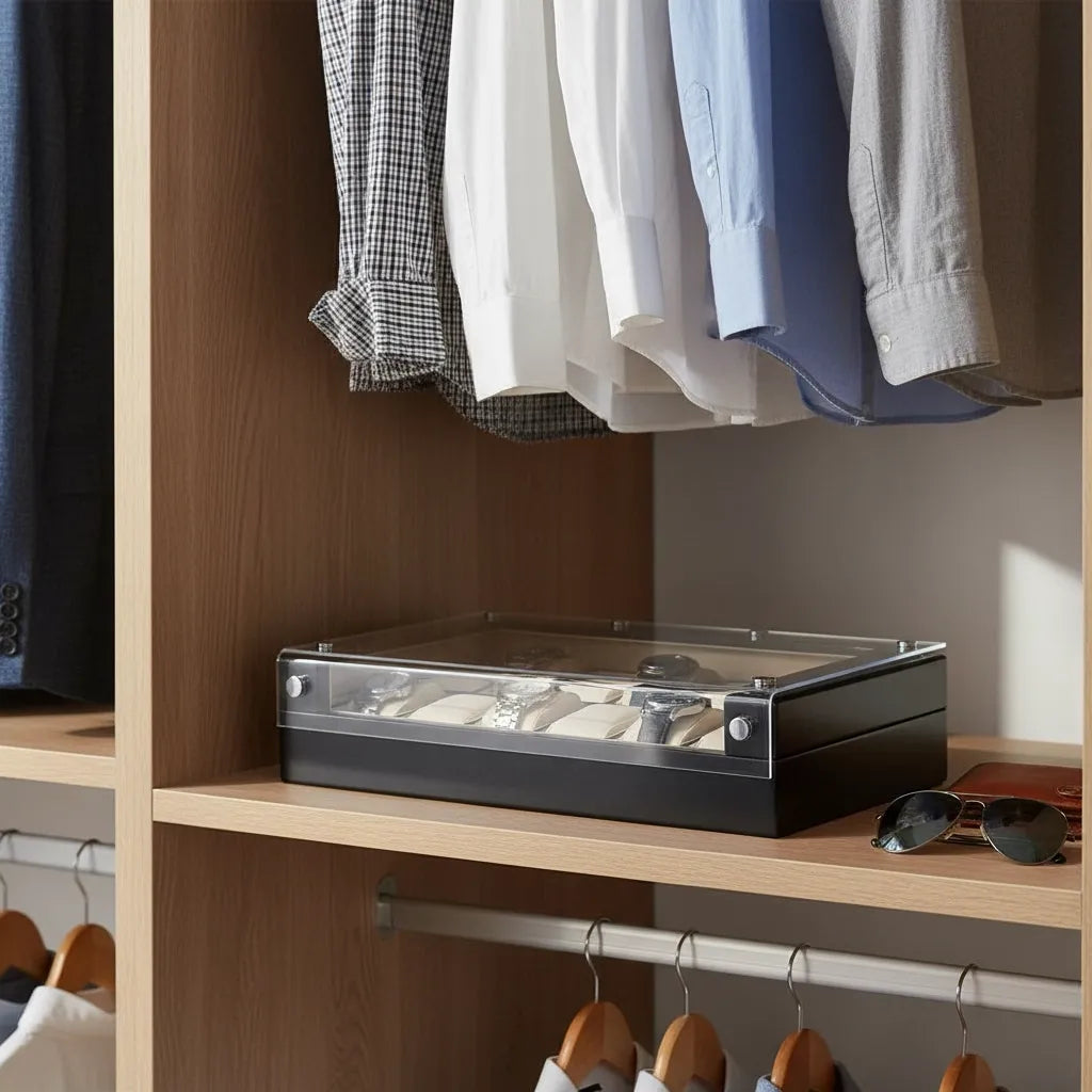 Boîte à Montres « Mosaïque » – 12 Montres