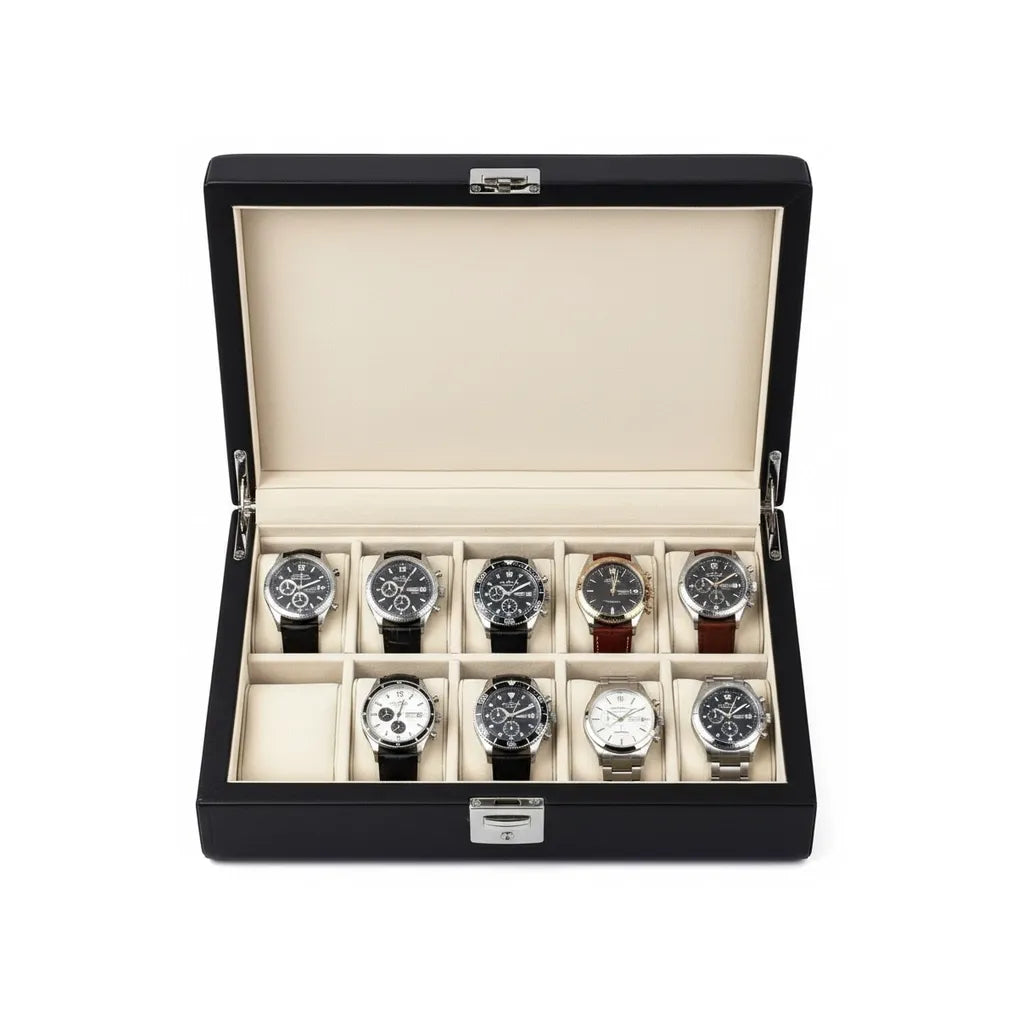 Boîte à Montres « Noiraud » – 10 Montres