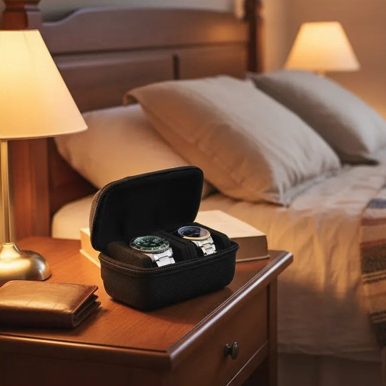 Boîte à Montres « Nuitcobalt » – 2 Montres