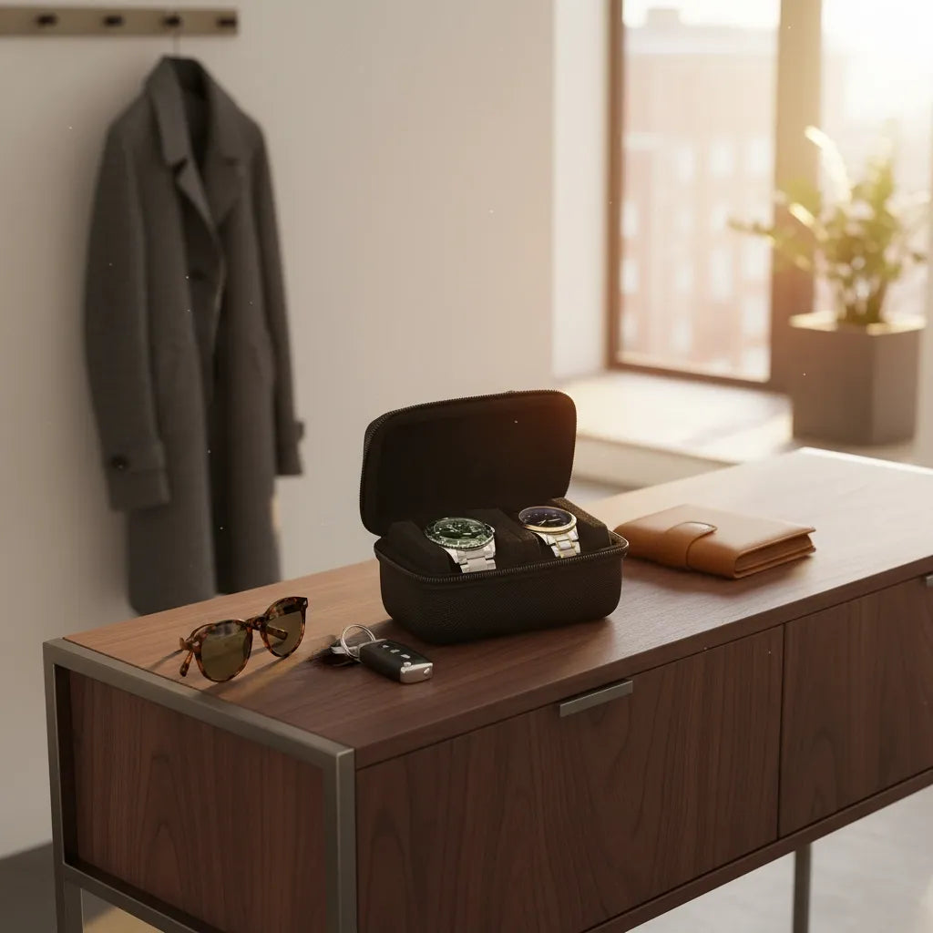 Boîte à Montres « Nuitcobalt » – 2 Montres