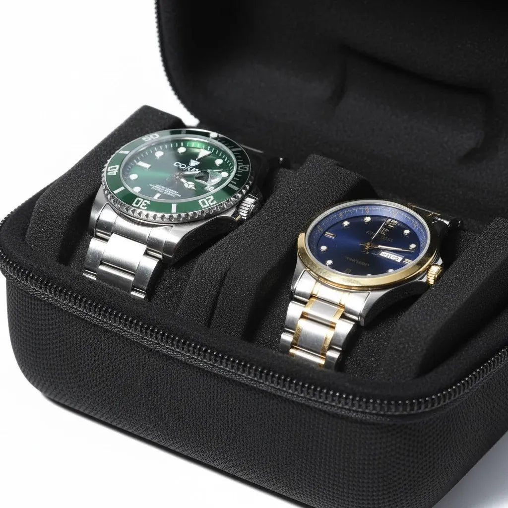 Boîte à Montres « Nuitcobalt » – 2 Montres