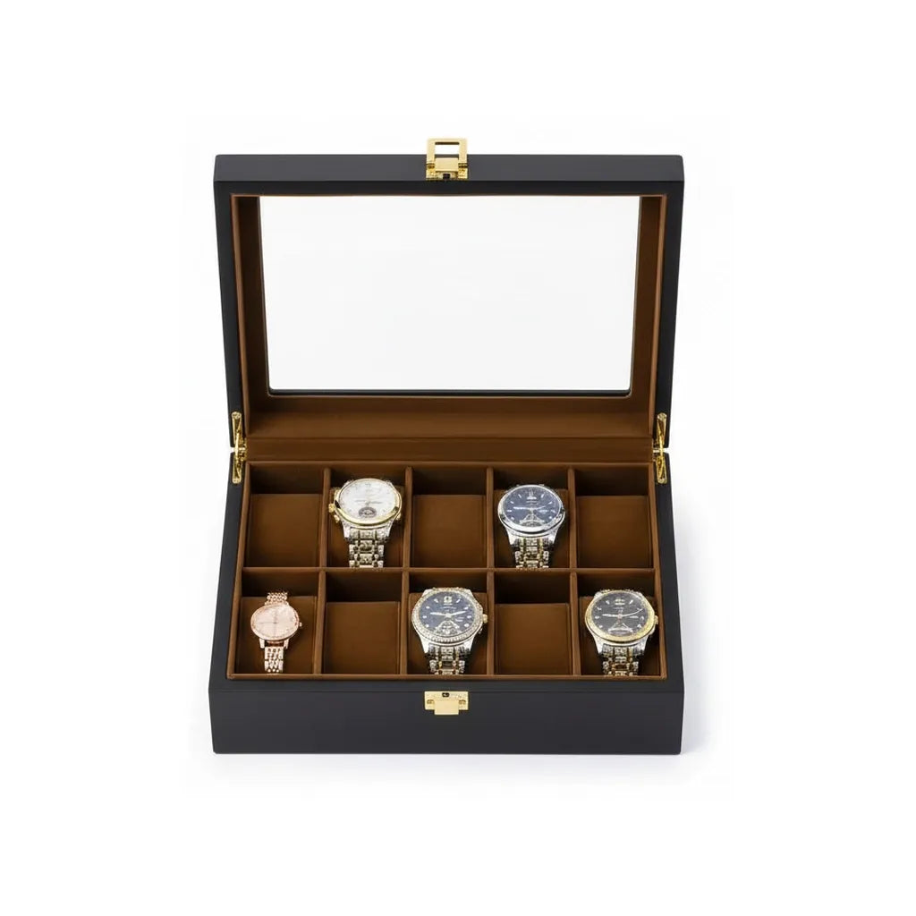 Boîte à Montres « Nuitdoré » – 10 Montres