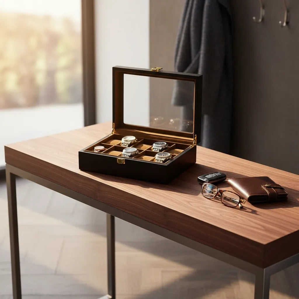 Boîte à Montres « Nuitdoré » – 10 Montres