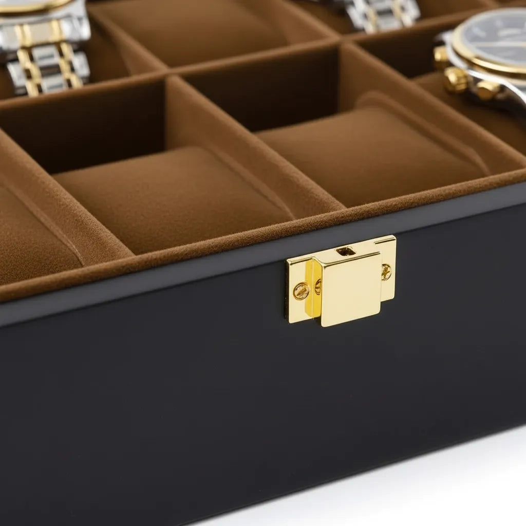 Boîte à Montres « Nuitdoré » – 10 Montres