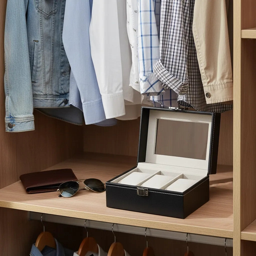 Boîte à Montres « Nuitdox » – 3 Montres