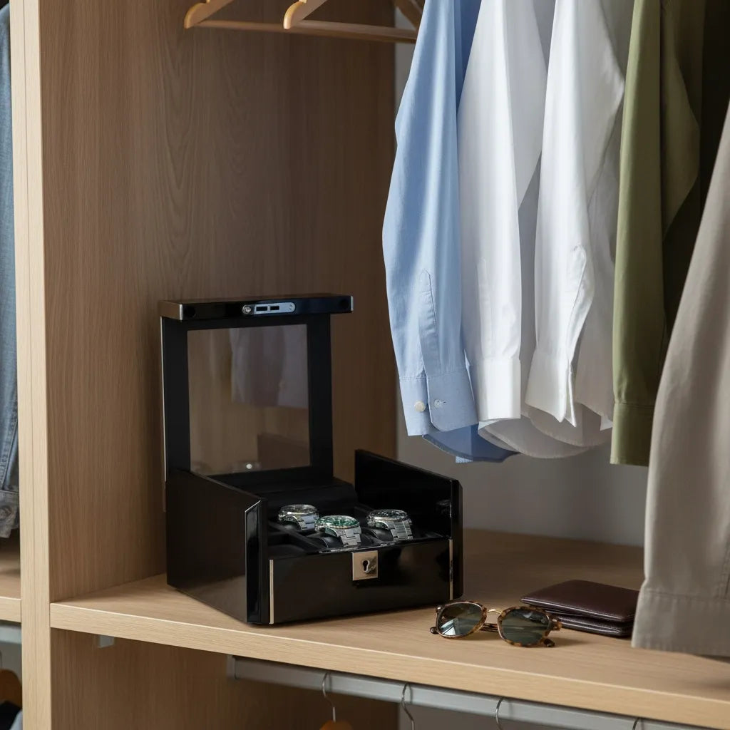 Boîte à Montres « Nuitpiano » – 6 Montres