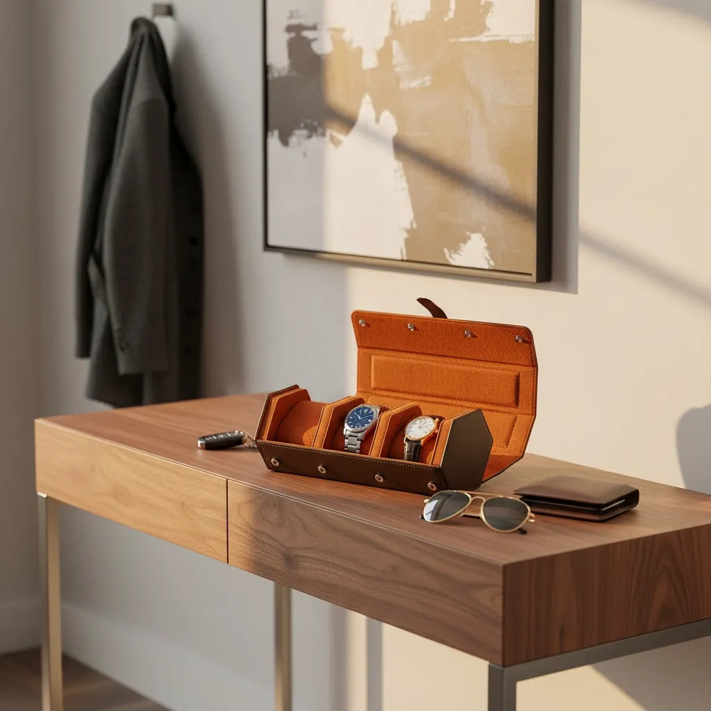 Boîte à Montres « Ocrasse » – 3 Montres