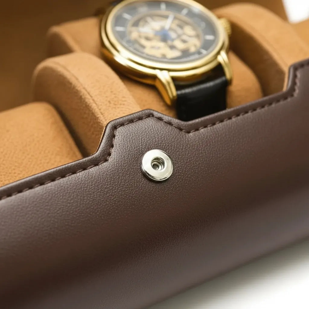 Boite à Montres « Ocrelune » – 3 Montres