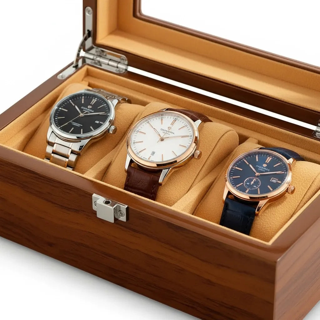Boîte à Montres « Orme » – 3 Montres
