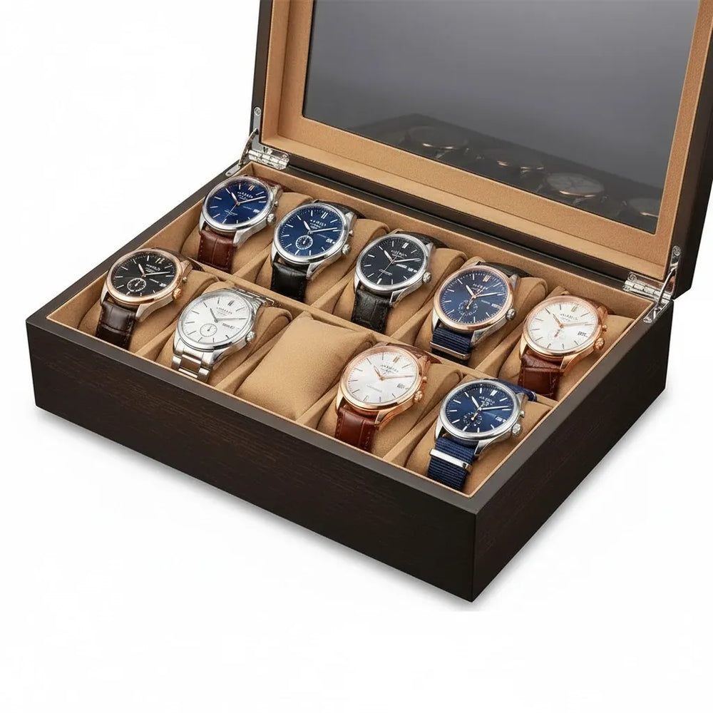 Boîte à Montres « Pignier » – 10 Montres