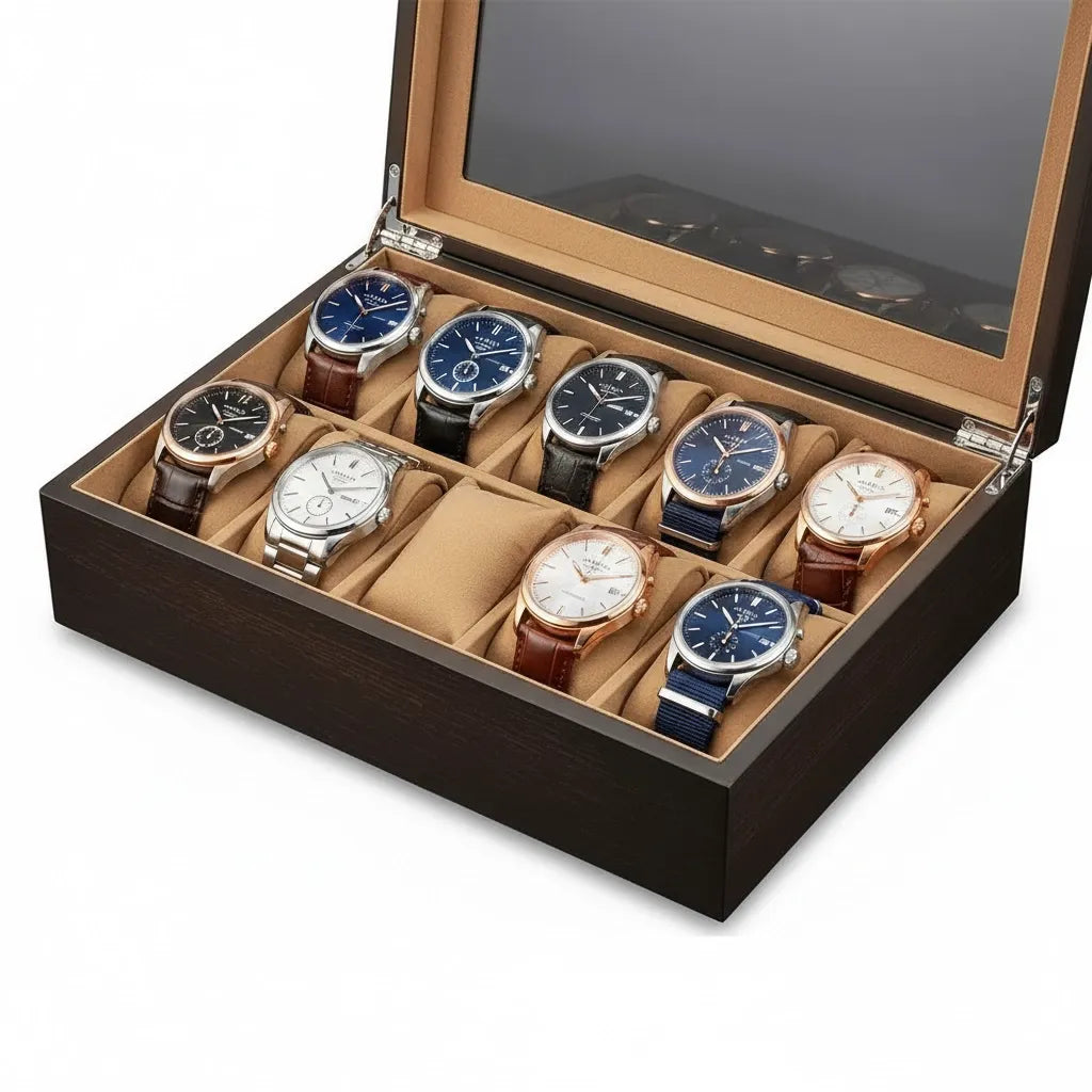 Boîte à Montres « Pignier » – 10 Montres