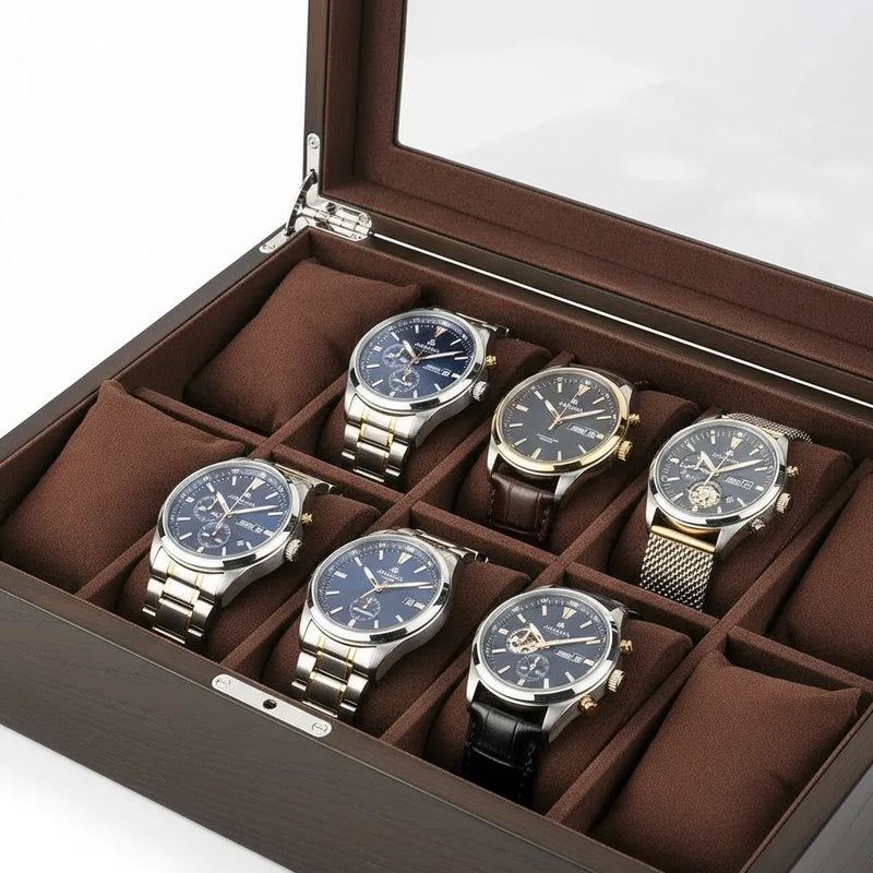Boîte à Montres « Pignier » – 10 Montres