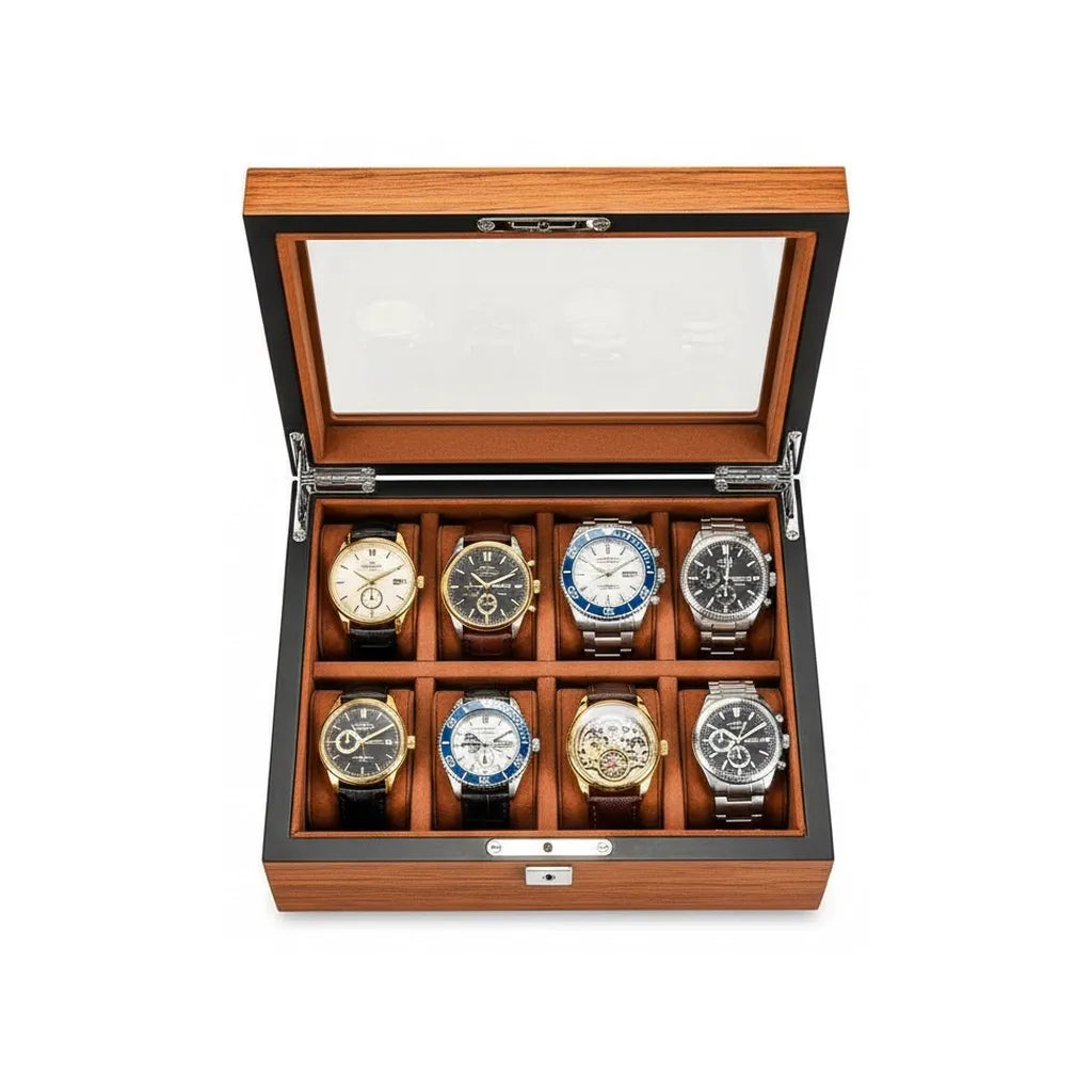 Boîte à Montres « Pinacle » – 8 Montres