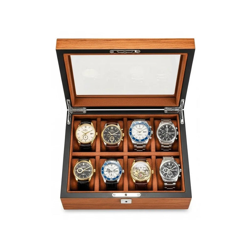 Boîte à Montres « Pinacle » – 8 Montres