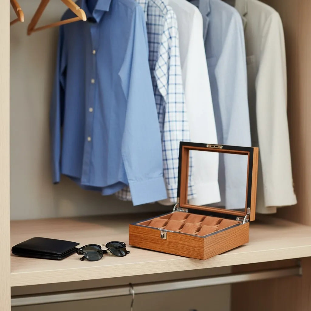 Boîte à Montres « Pinacle » – 8 Montres