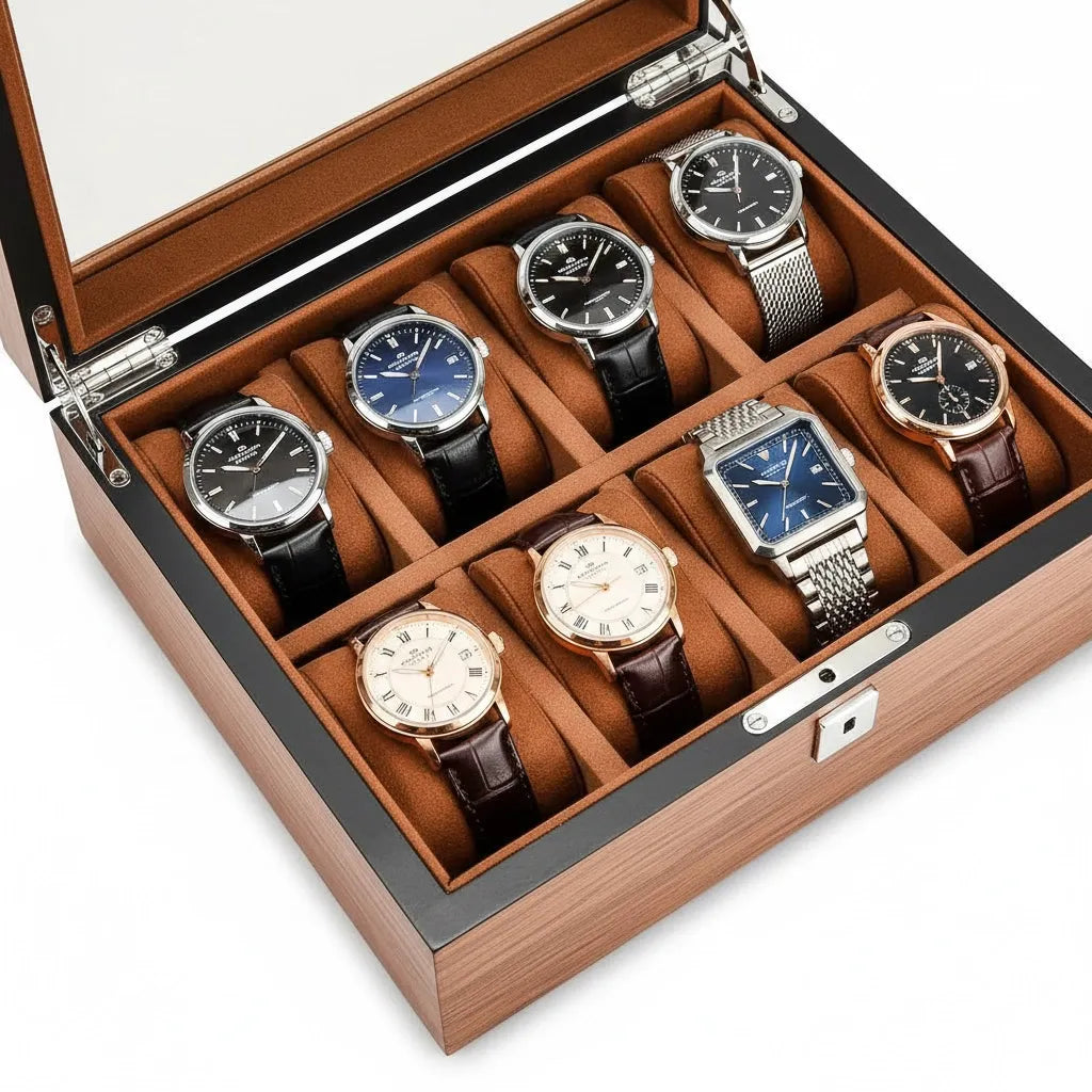 Boîte à Montres « Pinacle » – 8 Montres