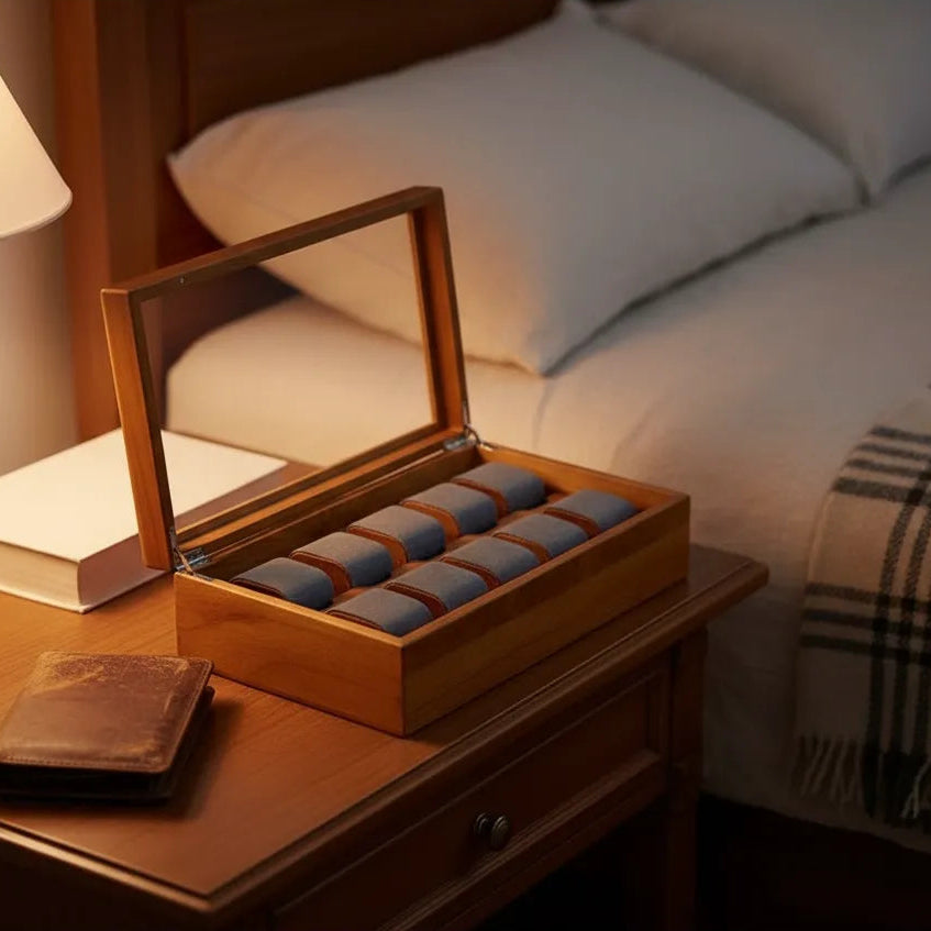 Boîte à Montres « Pinastre » – 10 Montres