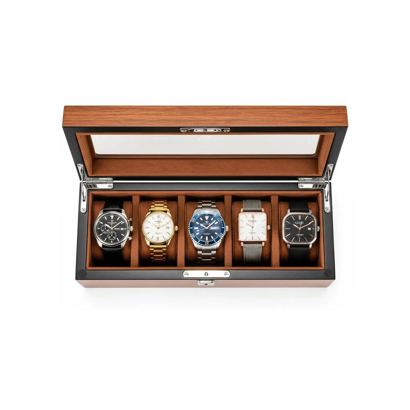 Boite à Montres « Pinea » – 5 Montres