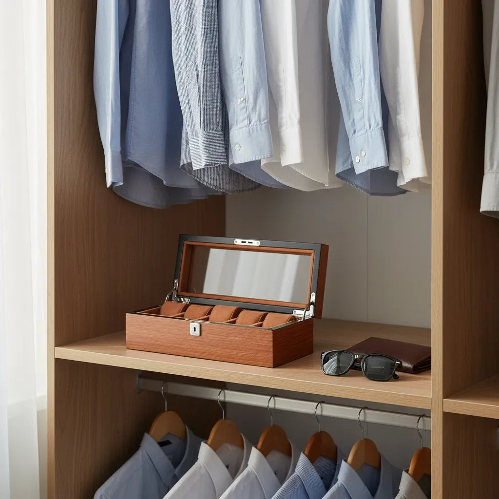 Boite à Montres « Pinea » – 5 Montres