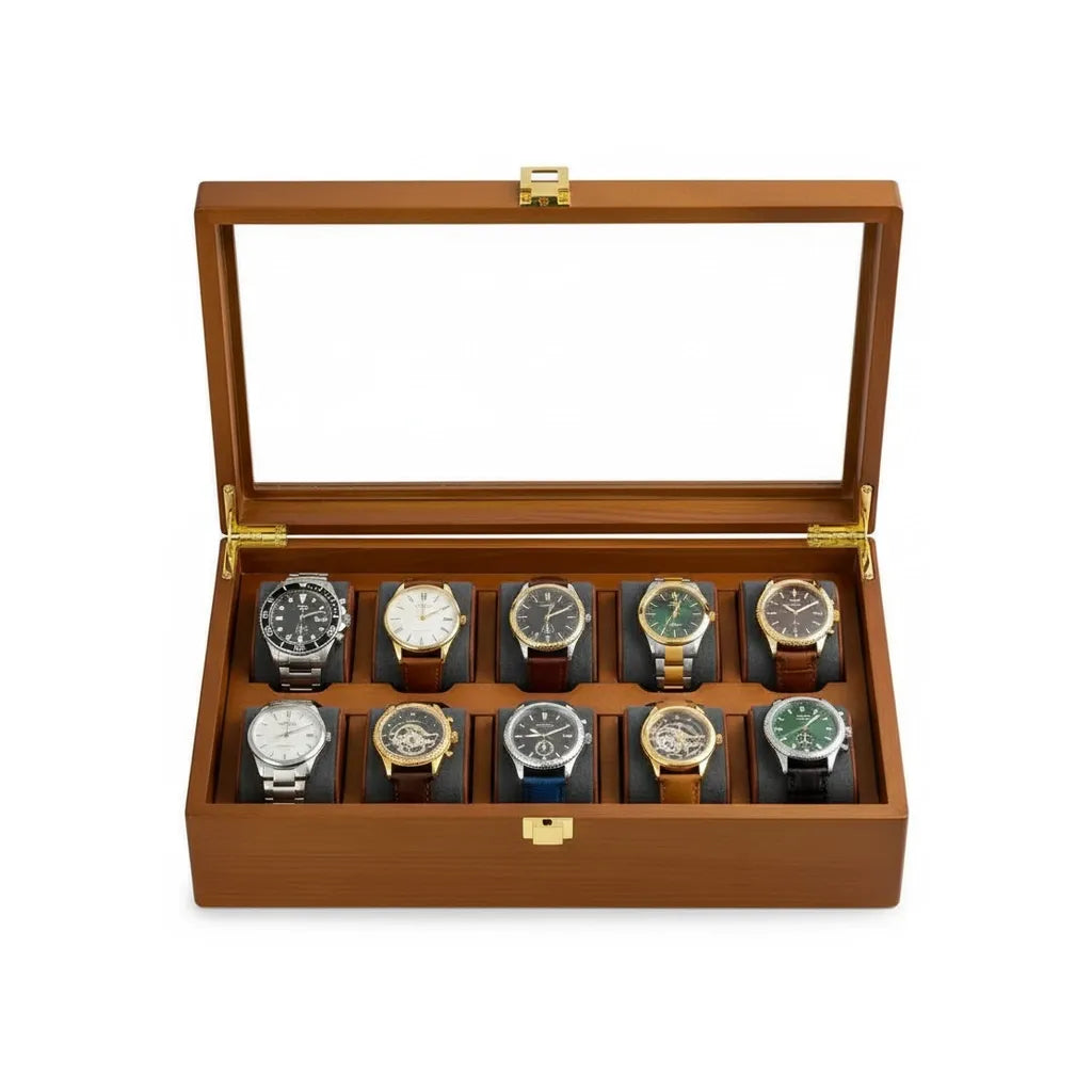 Boîte à Montres « Pineraie » – 10 Montres