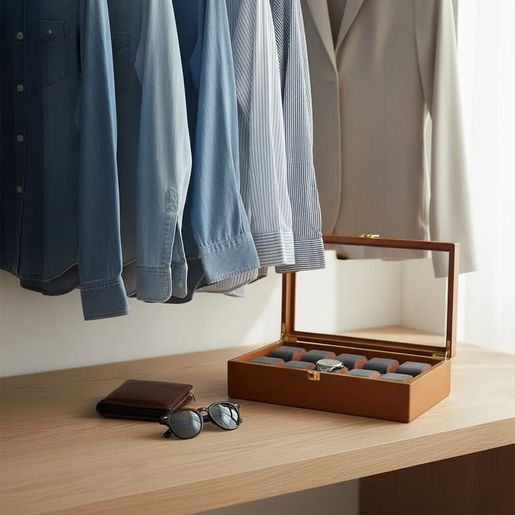 Boîte à Montres « Pineraie » – 10 Montres