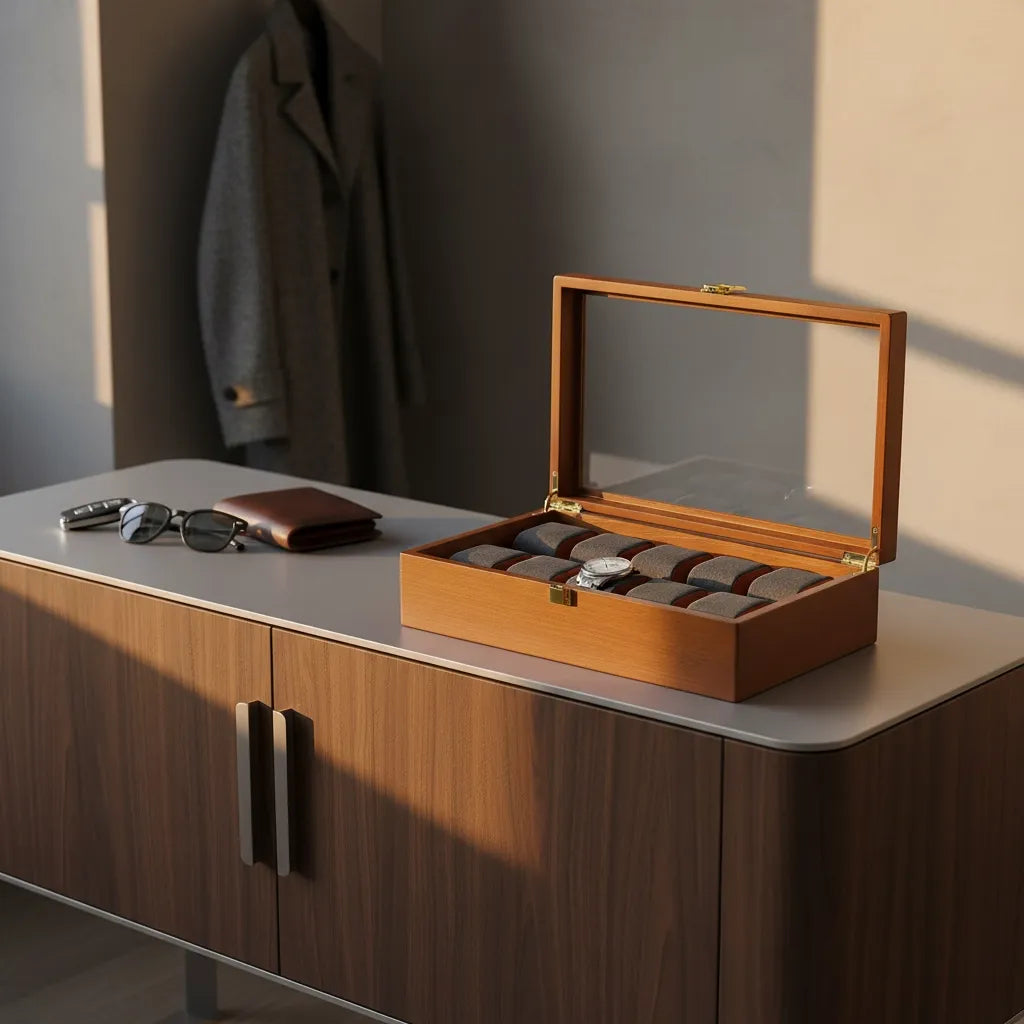 Boîte à Montres « Pineraie » – 10 Montres