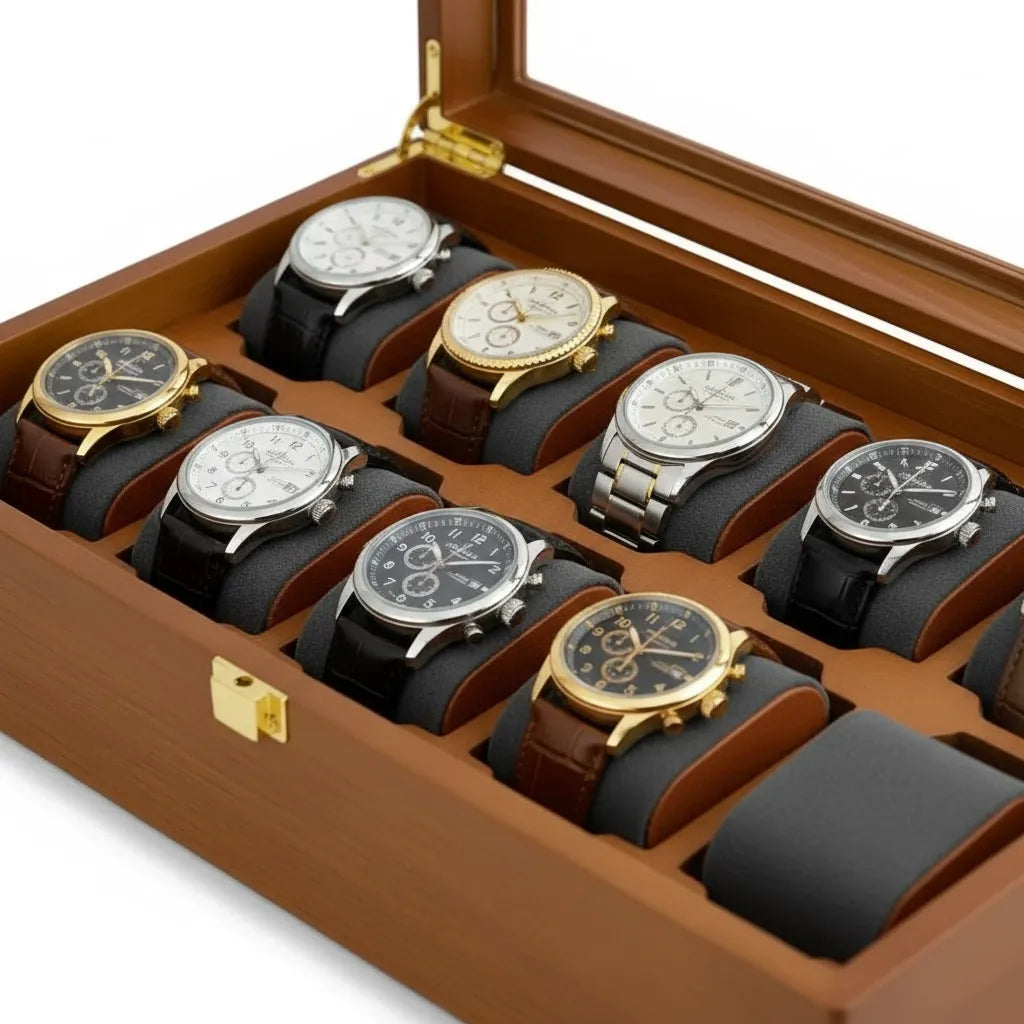 Boîte à Montres « Pineraie » – 10 Montres