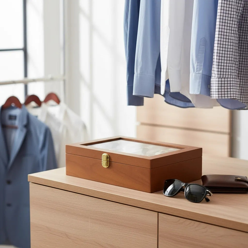 Boîte à Montres « Pinière » – 10 Montres