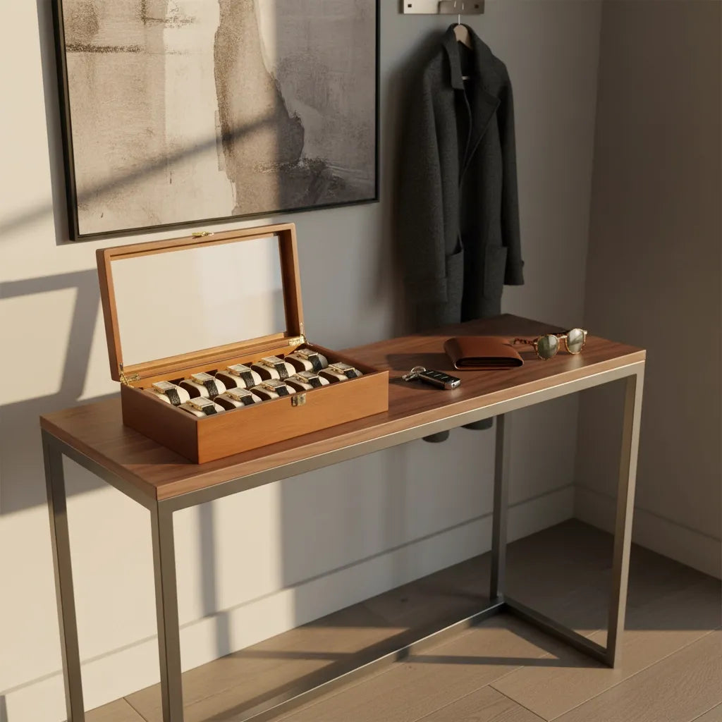 Boîte à Montres « Pinière » – 10 Montres