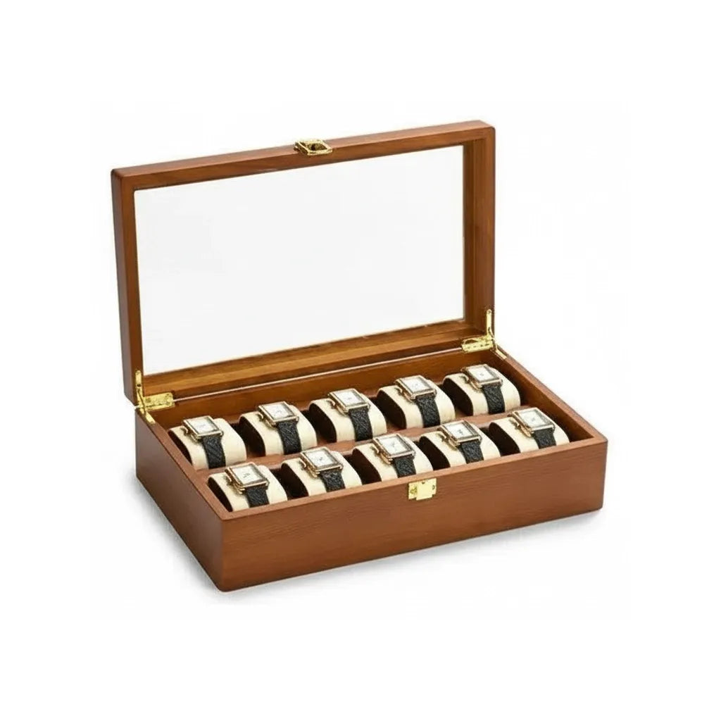 Boîte à Montres « Pinière » – 10 Montres