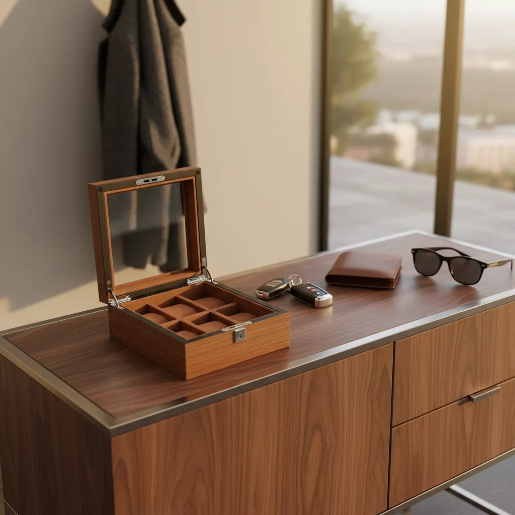 Boite à Montres « Pinson » – 6 Montres