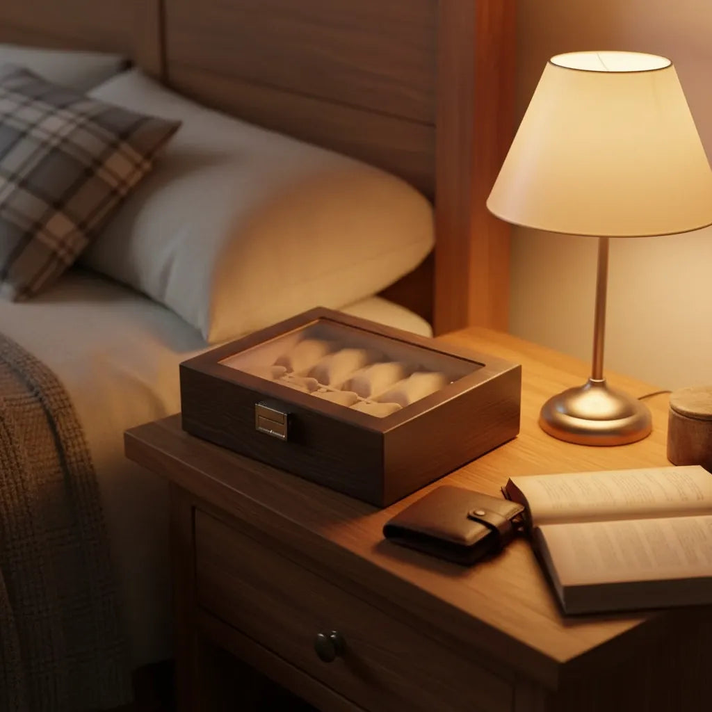 Boite à Montres « Pinsonne » – 10 Montres