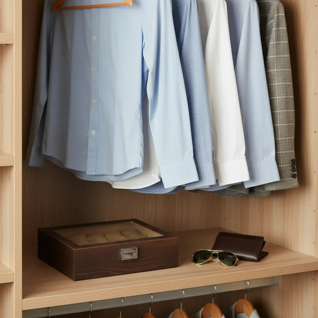 Boite à Montres « Pinsonne » – 10 Montres