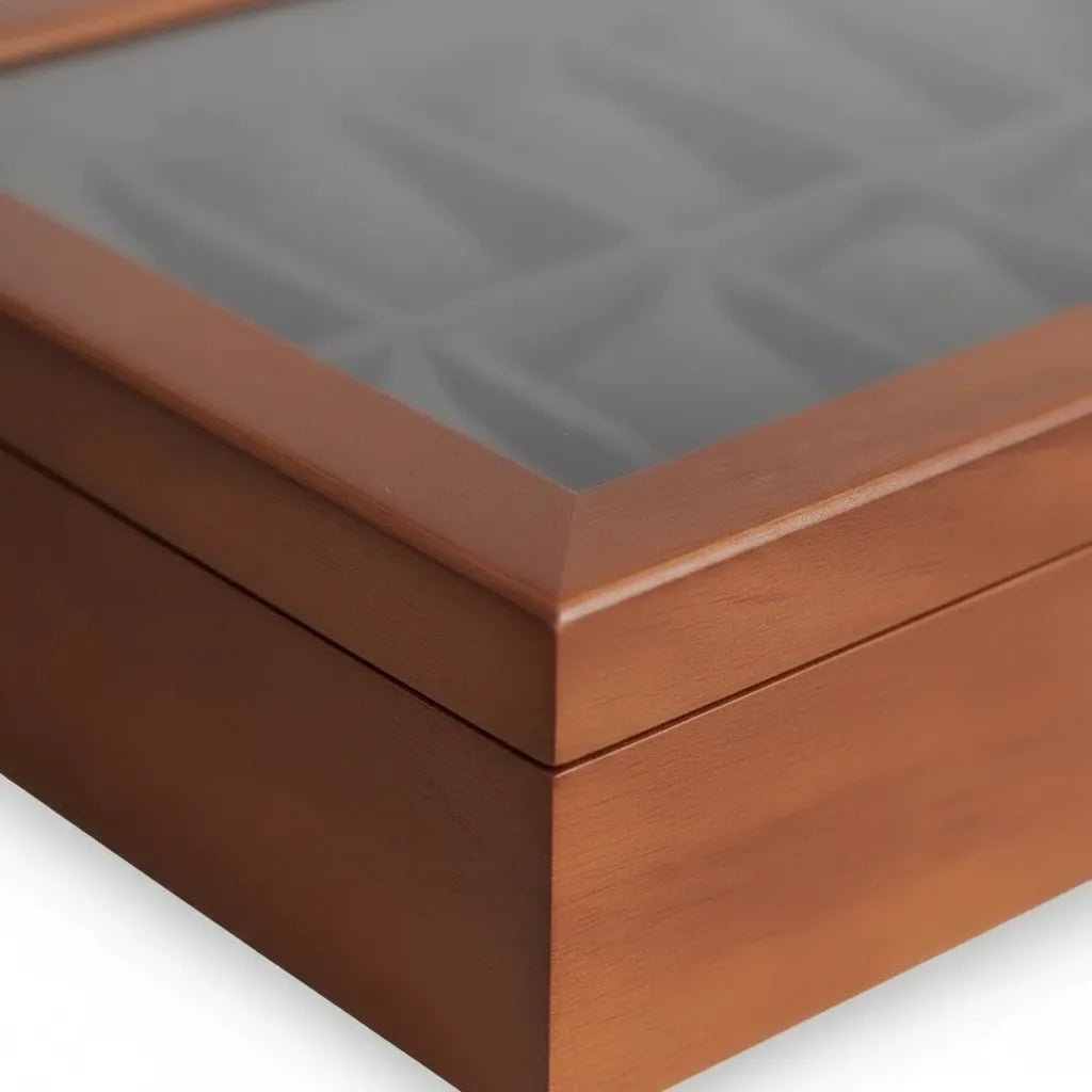 Boîte à Montres « Pitchpine » – 10 Montres