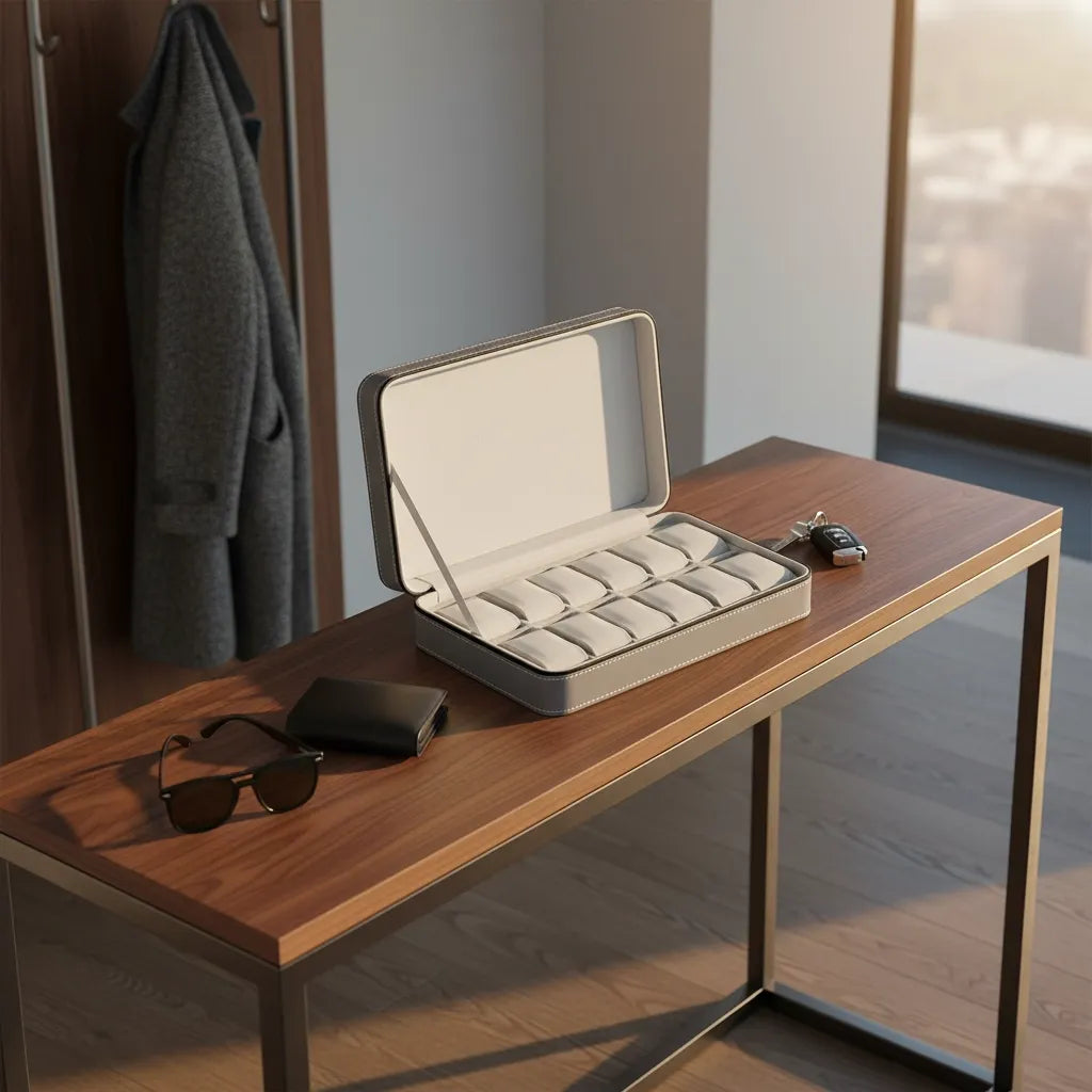 Boîte à Montres « Plomb » – 12 Montres