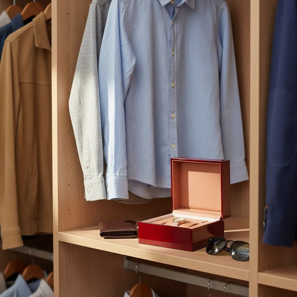 Boîte à Montres « Pourpre » – 1 Montre