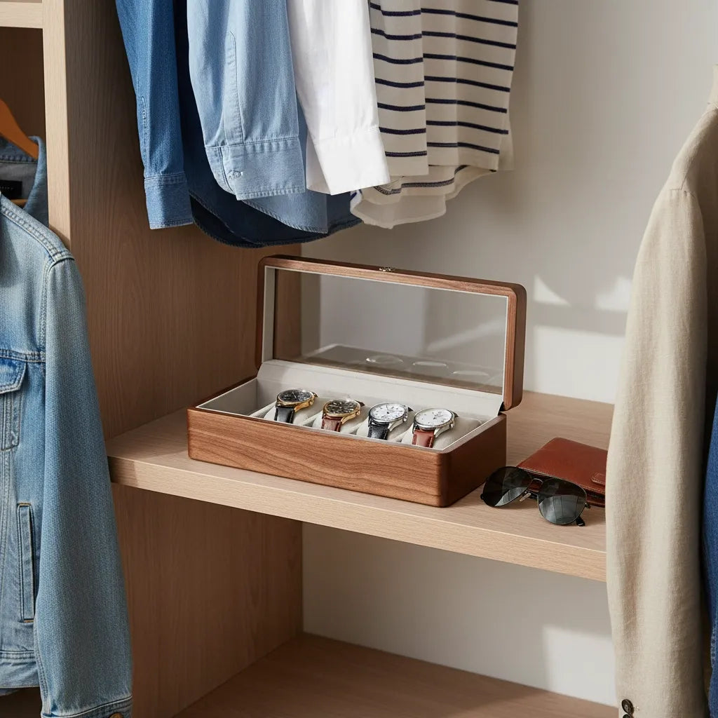 Boîte à Montres « Racine » – 5 Montres