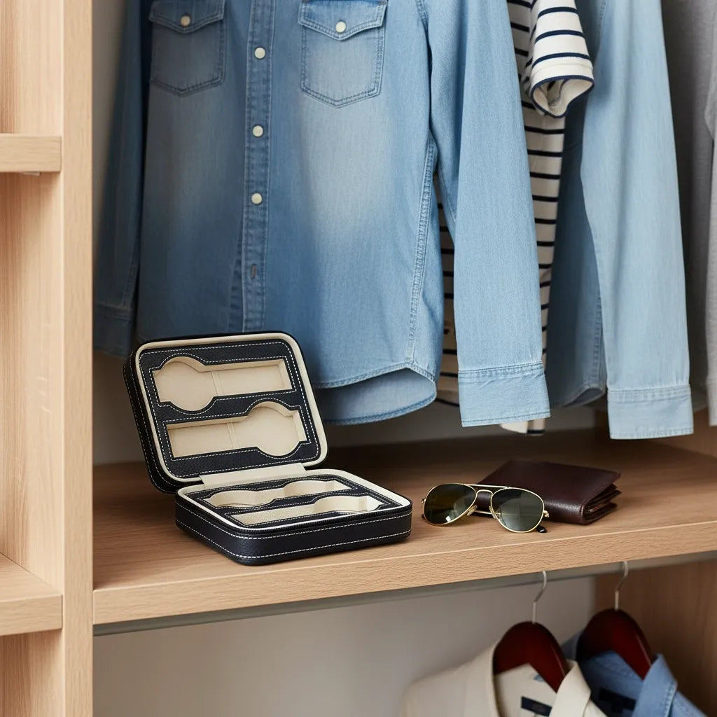 Boîte à Montres « Rivage » – 4 Montres