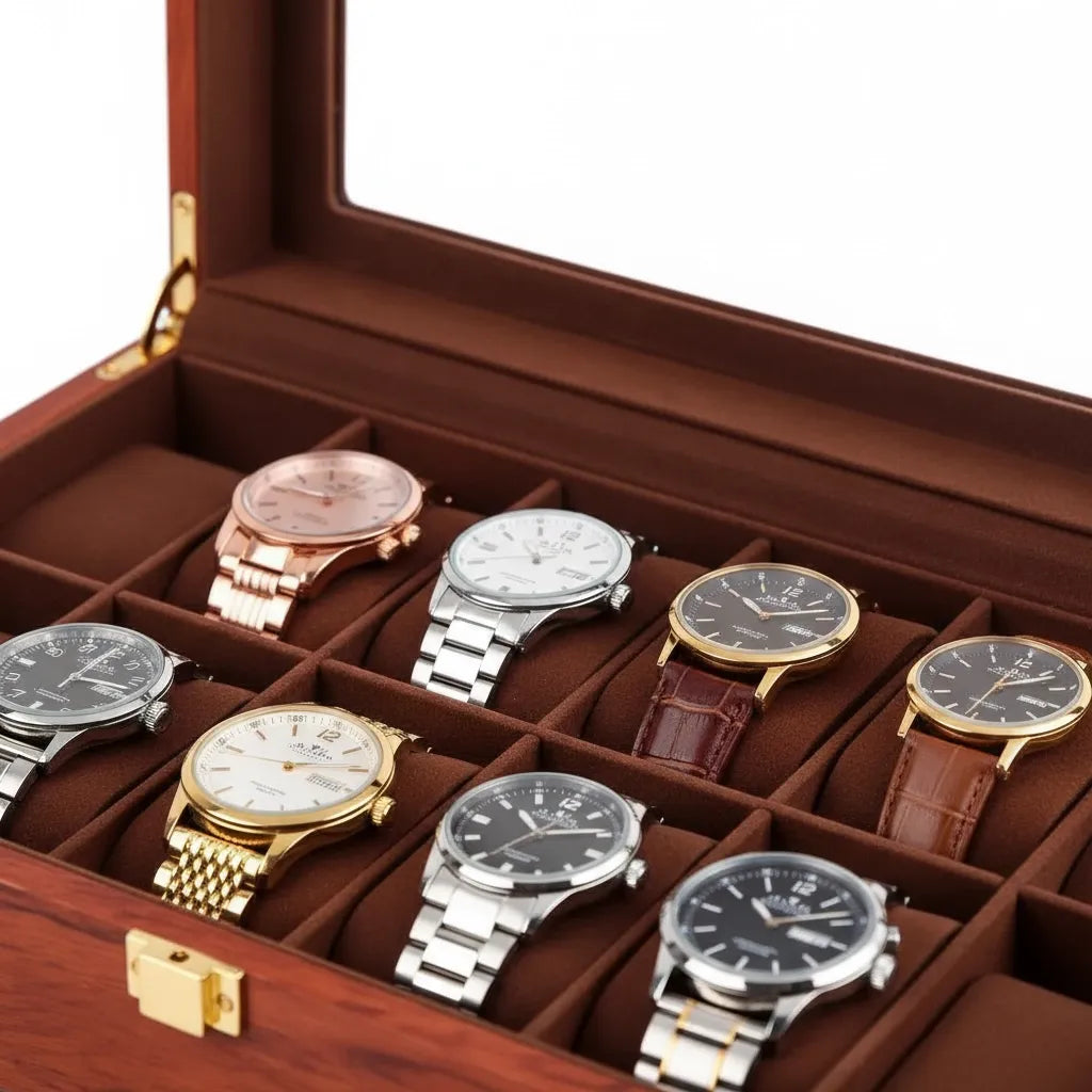 Boîte à Montres « Ronceraie » – 12 Montres