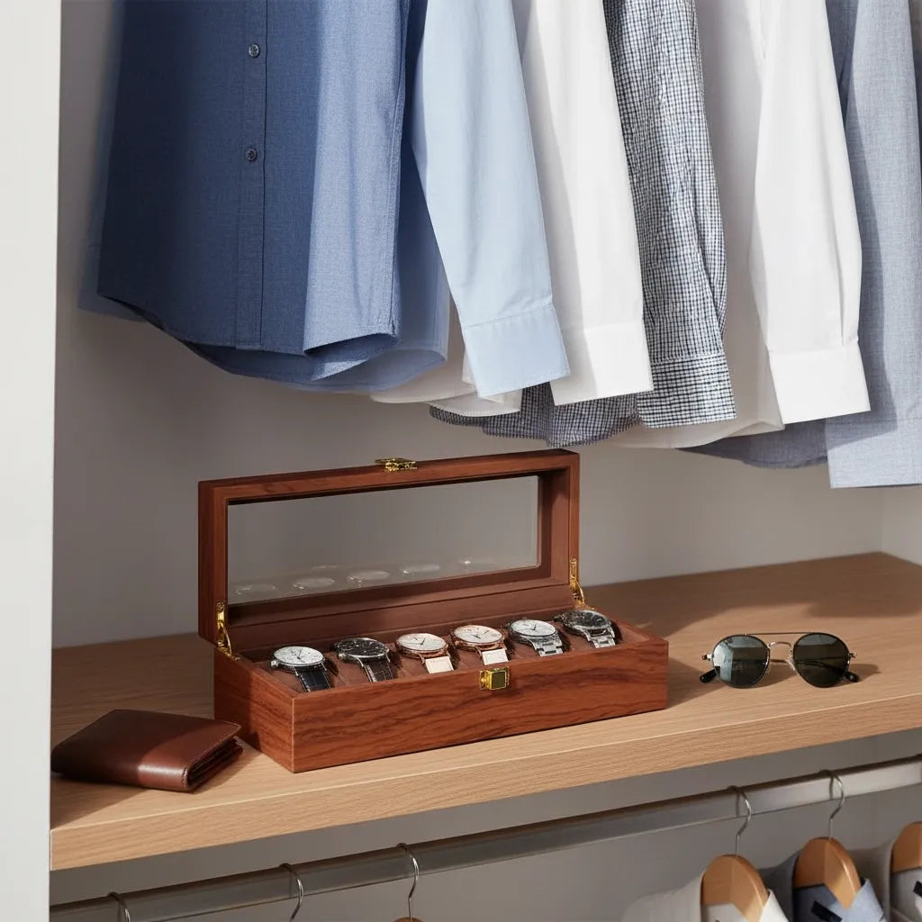 Boite à Montres « Roncier » – 6 Montres