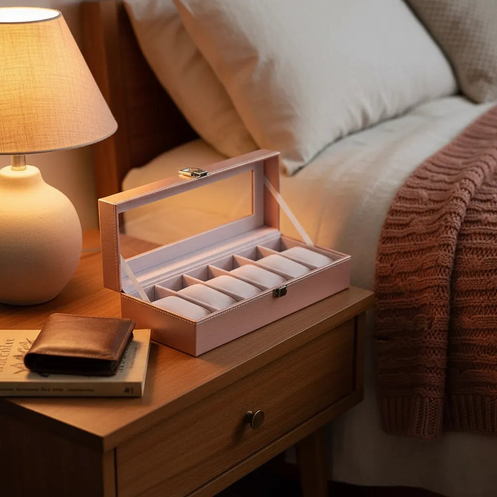 Boîte à Montres « Rosaline » – 6 Montres