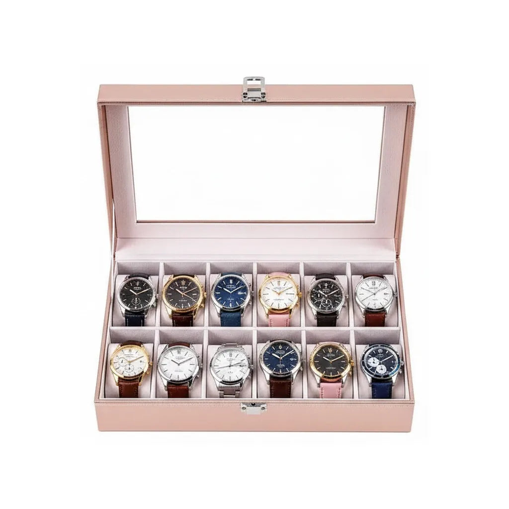 Boite à Montres « Rosea » – 12 Montres