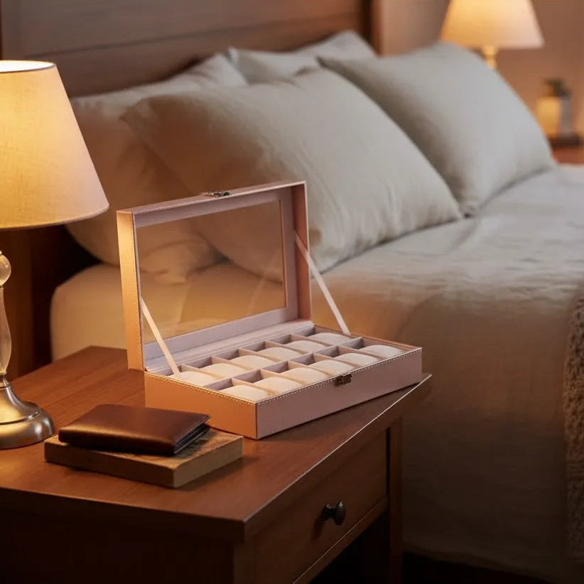 Boite à Montres « Rosea » – 12 Montres