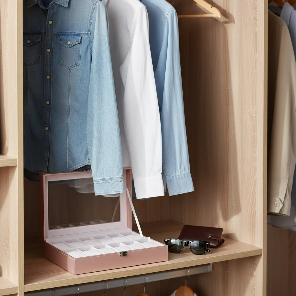 Boite à Montres « Rosea » – 12 Montres