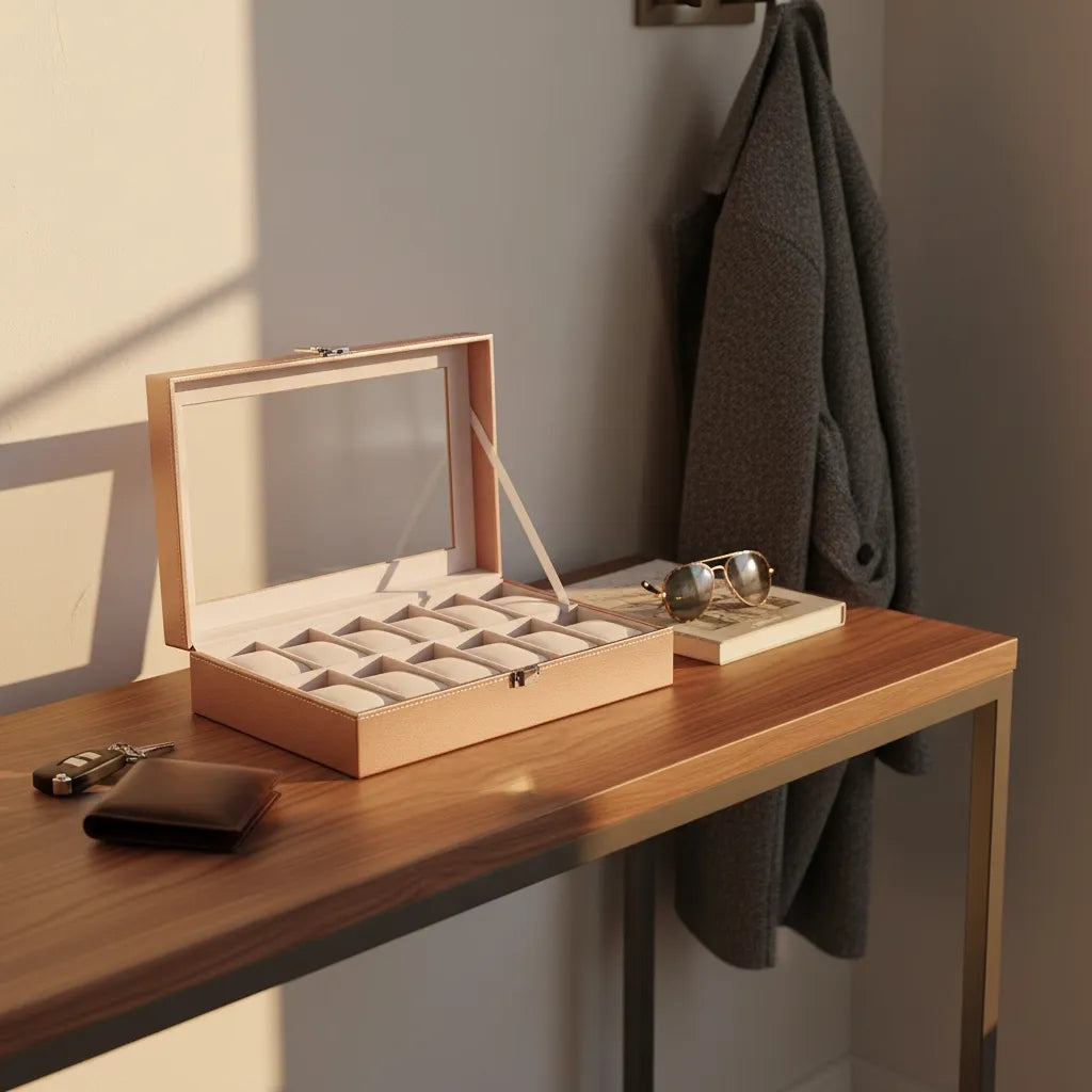 Boite à Montres « Rosea » – 12 Montres