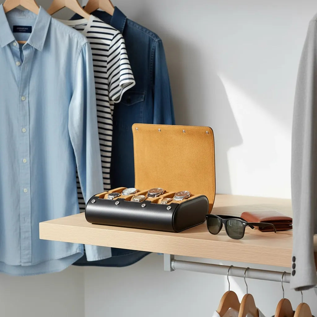 Boîte à Montres « Roulis » – 6 Montres