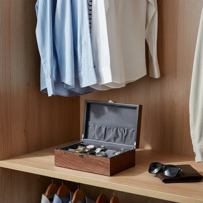 Boite à Montres « Rouvre » – 10 Montres