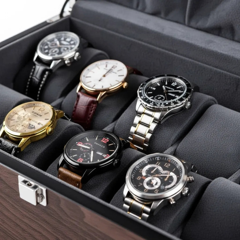 Boite à Montres « Rouvre » – 10 Montres