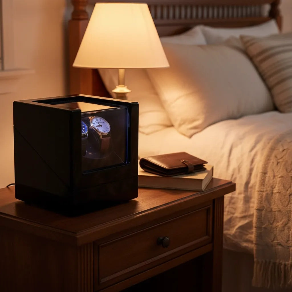 Boite à Montres « Saphyrine » – 2 Montres